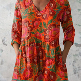Marion | Duga Bluza s V-Izrezom