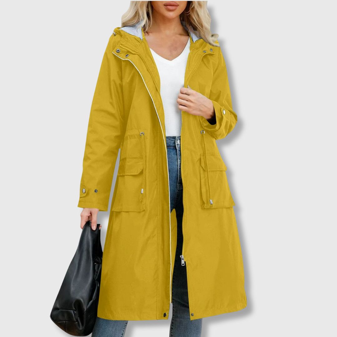 Julia | Stilski Trench Kaput sa Kapuljačom
