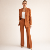 Brigitte | Elegantni dvodijelni set sa zvonastim pantalonama