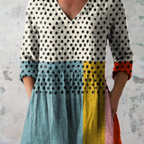 Valerie | Duga Bluza s V-Izrezom