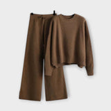Stella - Casual Set od Mrežaste Tkanine