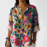 Arlene – Bluza sa Cvjetnim Dizajnom