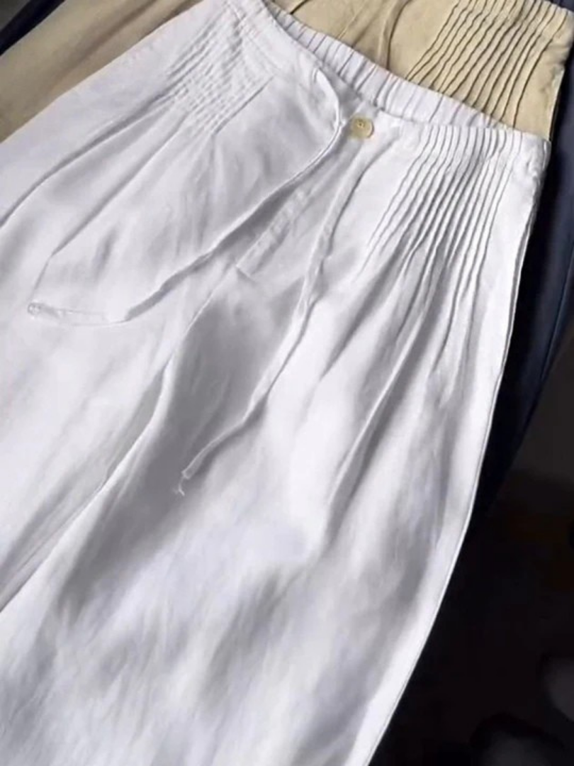 Zofia | Široke pantalone od laganog pamuka