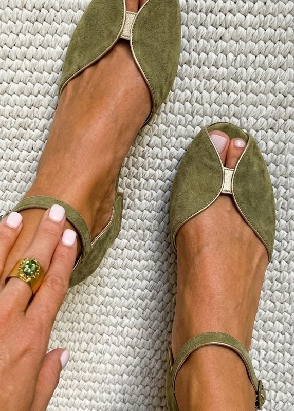 Olivia™ | Elegantne Sandale u Boji Kadulje