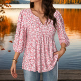 Vintage Cvjetna Bluza