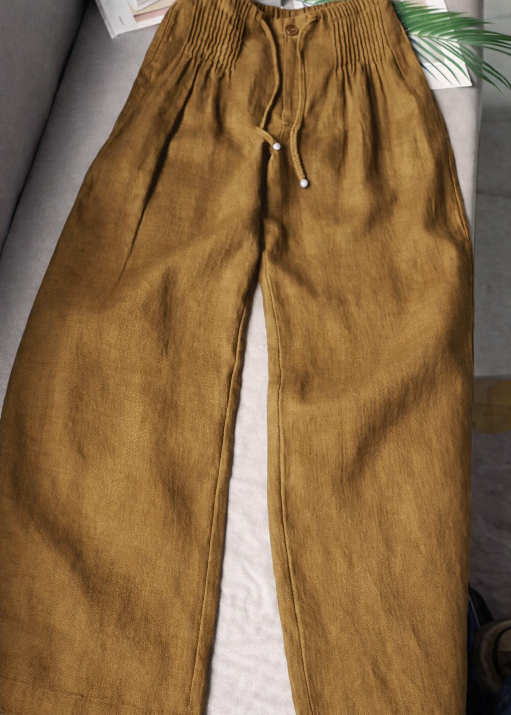 Zofia | Široke pantalone od laganog pamuka