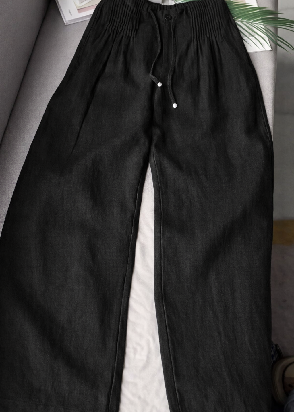 Zofia | Široke pantalone od laganog pamuka