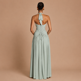 Haljina Kristina™ - Fluidna Elegancija s Halter Izrezom