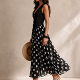 Beatrice | Chic traper haljina s chiffon suknjom na točke
