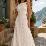 Della | Elegantna Maxi Haljina S Vezenjem