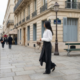 Aude - Traper pantalone na preklop