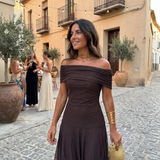 Carla | Elegantna i jednostavna maxi haljina