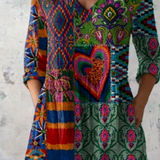 Delphine | Duga Bluza s V-Izrezom