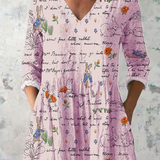 Imogen | Duga Bluza s V-Izrezom