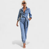 Joana - Casual traper kombinezon s remenom