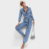 Joana - Casual traper kombinezon s remenom