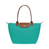 Longchamp - Velika Torba Le Pliage, Tirkizna