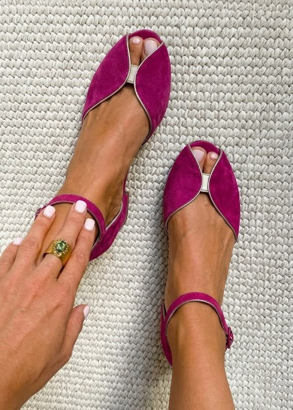 Olivia | Elegantne Sandale u Boji Žalfije