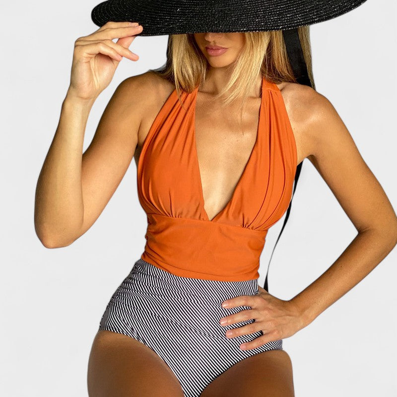 Joana - Elegantna Kupaćica s Visokim Strukom