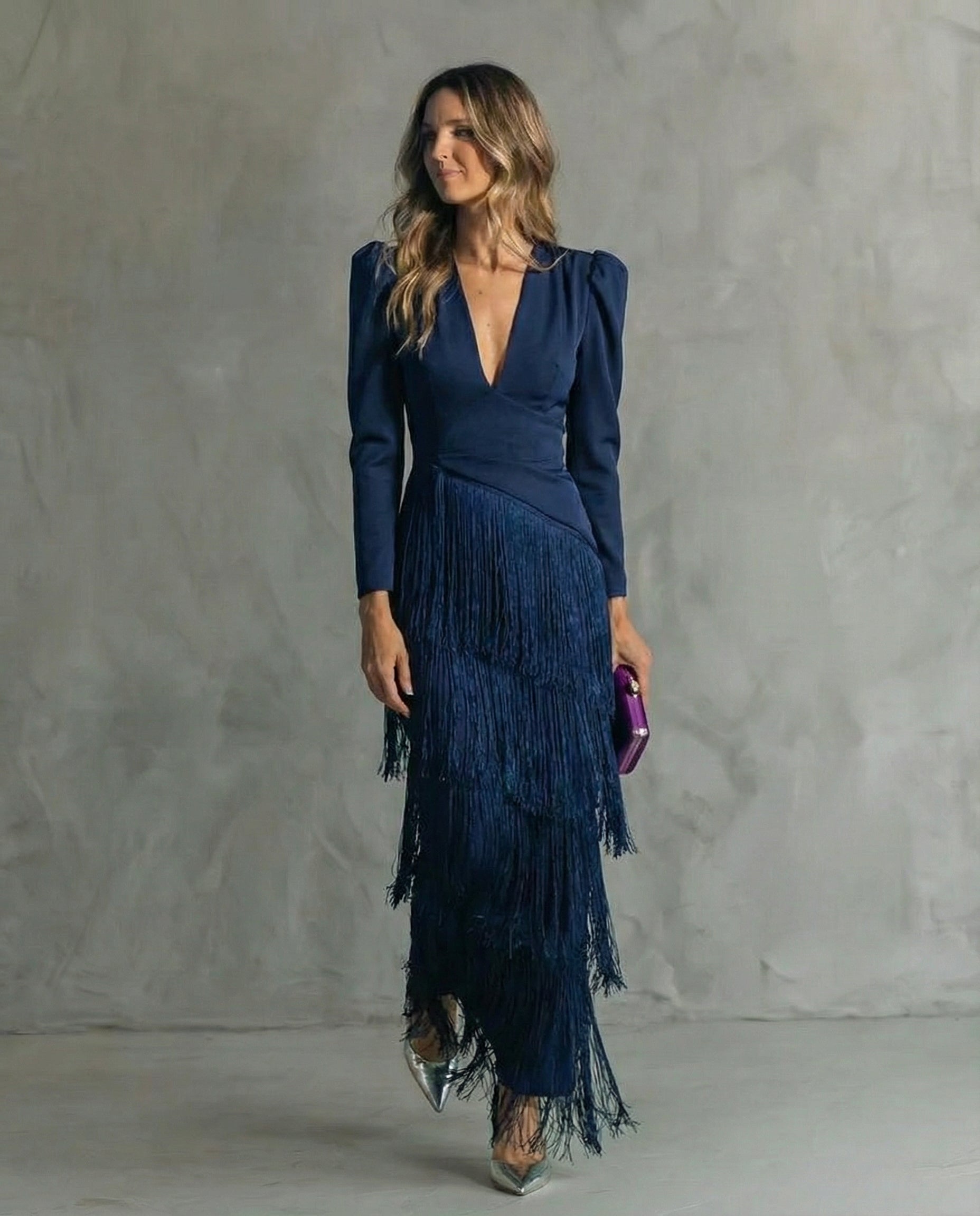 Chiara | Elegantna Haljina s Resicama