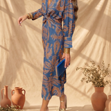 Celeste | Midi Haljina Elegancija Cvjetova