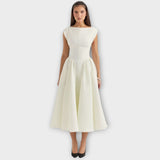 Victoria - Elegantna Midi Haljina