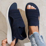 Anne™ | Sandale s platformom, od prozračnog materijala za dame
