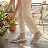 Anne™ | Sandale s platformom, od prozračnog materijala za dame