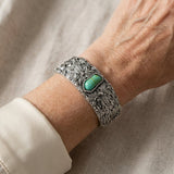 Teodora™ - Vintage Cuff Narukvica s Turskom