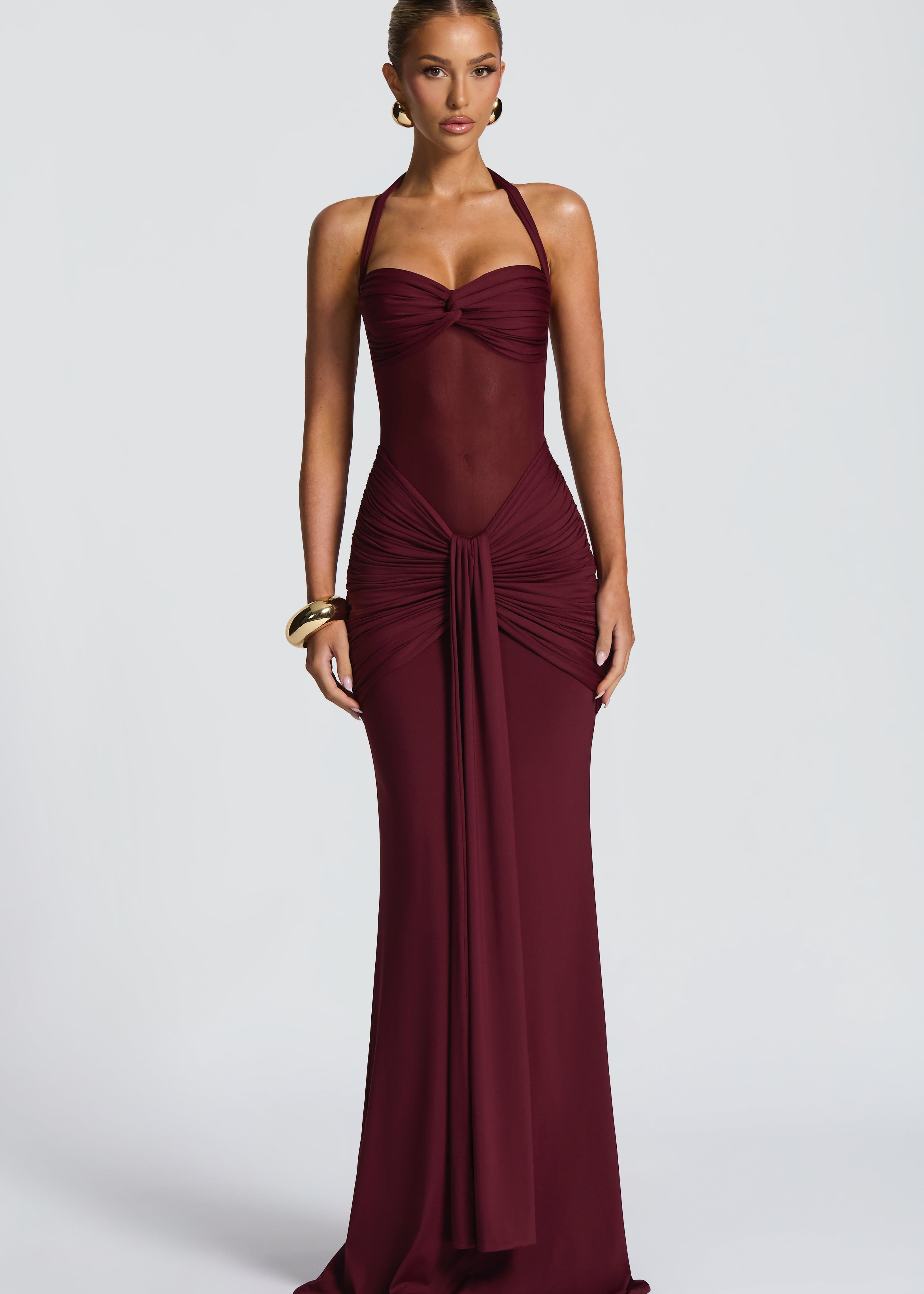 Haljina Vasiliki™ - Zanosna Elegancija s Drape Efektom