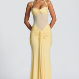 Haljina Vasiliki™ - Zanosna Elegancija s Drape Efektom